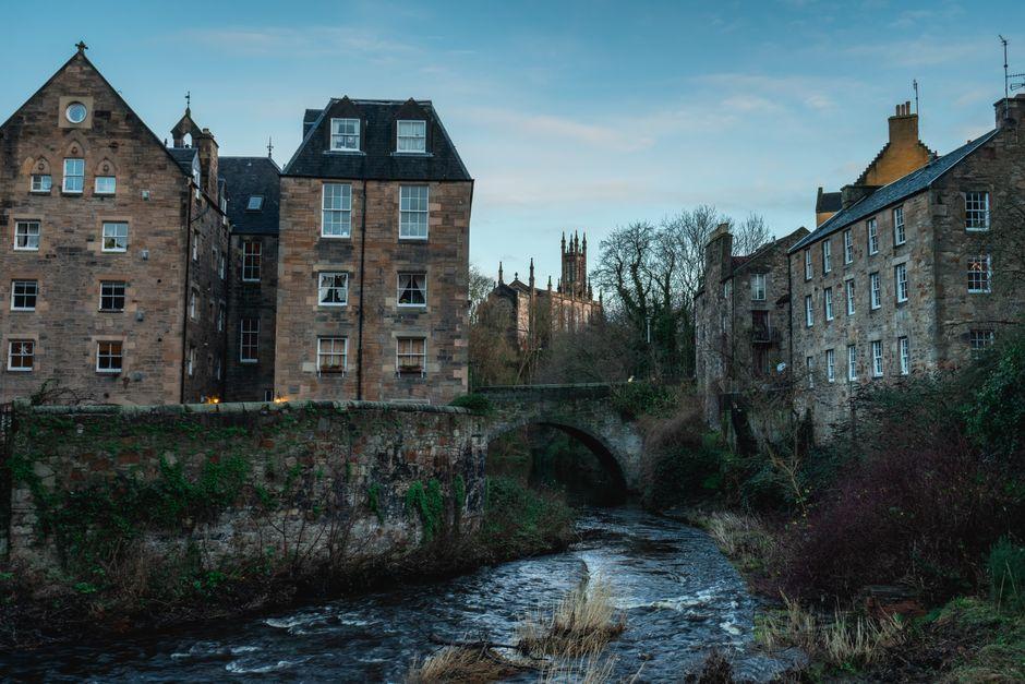 Dean Village Beautiful Historic Village in Edinburgh Scotland